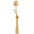 Gold Dipped Eternity Rose in Vase