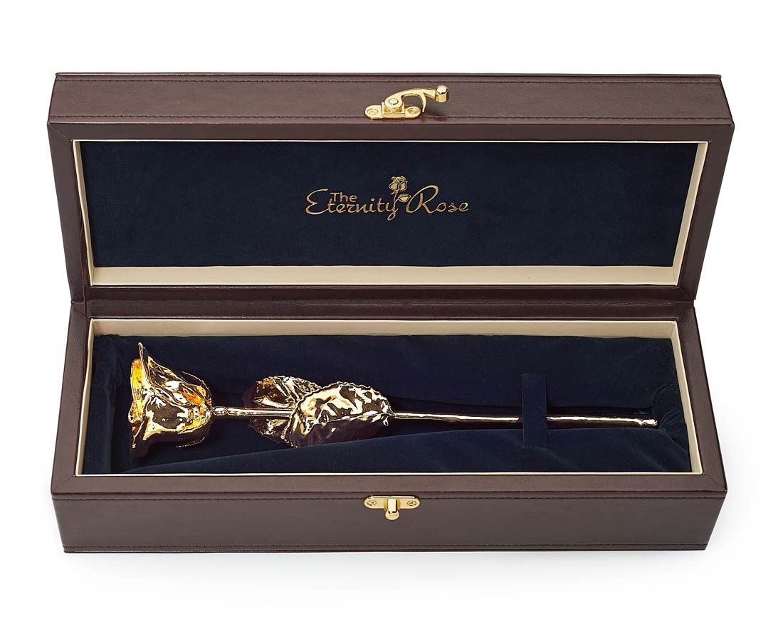 Gold dipped rose