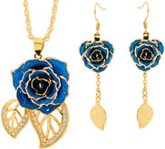 Eternity Rose Jewelry Set