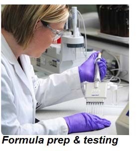 Formula preparation and testing