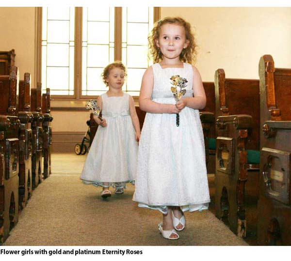 Flower Girls with Eternity Roses