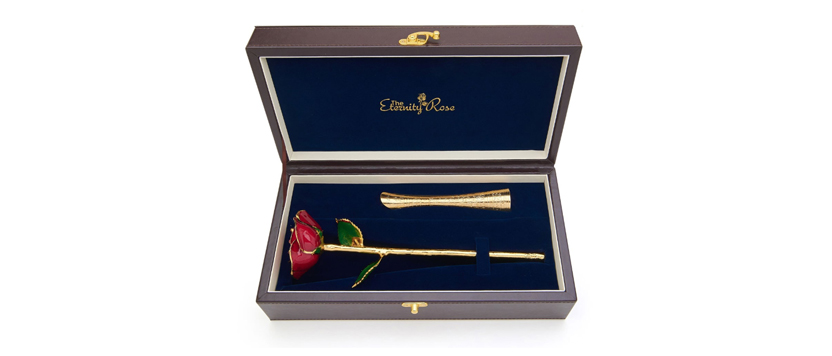 romantic christmas gift eternity rose