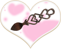 Love spoon Heart shape